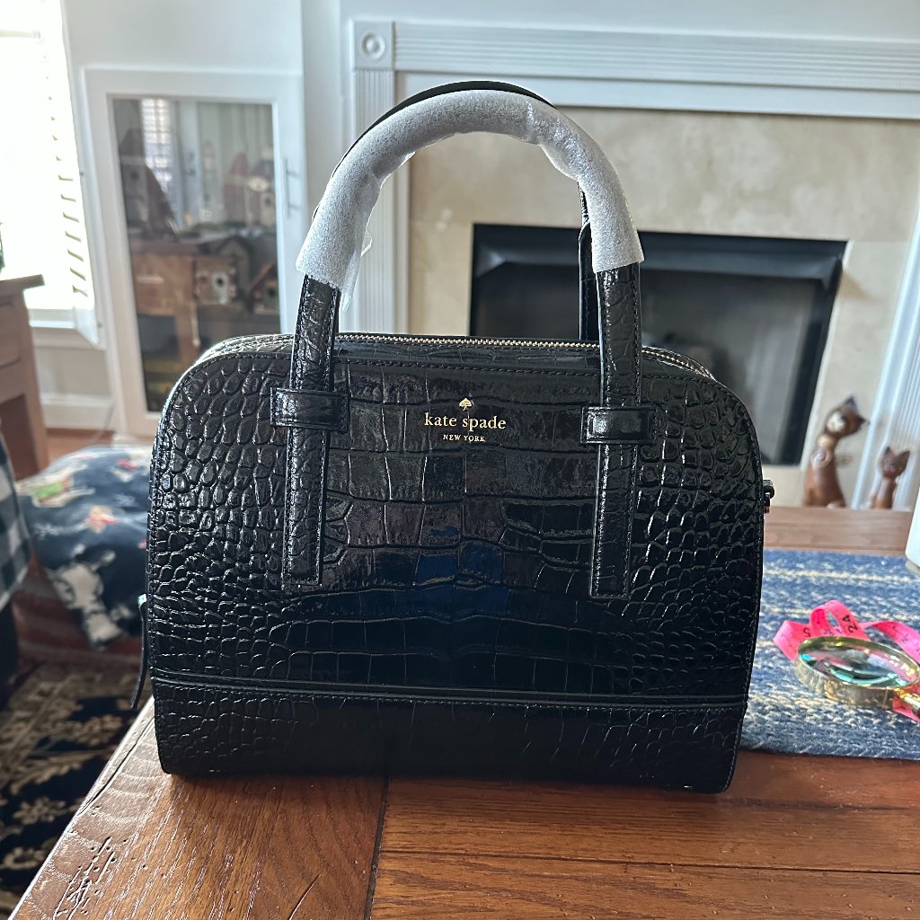 Kate Spade Riverside Street Exotic Handbag/Shoulder Bag